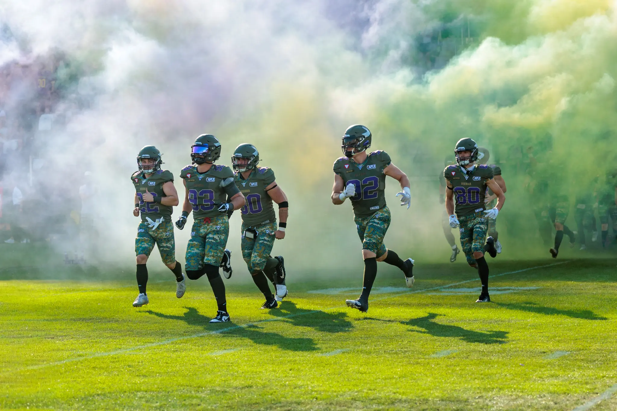 Bundesheer-Spieltag im Wiener Sport-Club-Stadion: Panthers schlagen die Vikings mit 34:31