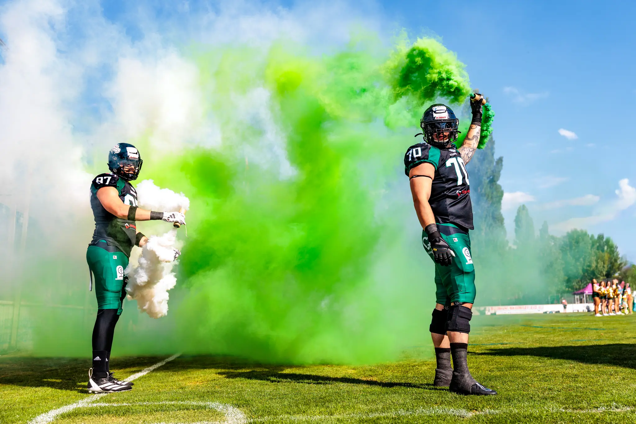 Dragons beherrschen das Playoff: Kuhlenkamp führt Danube Dragons zu klarer 35:17 gegen die Vikings