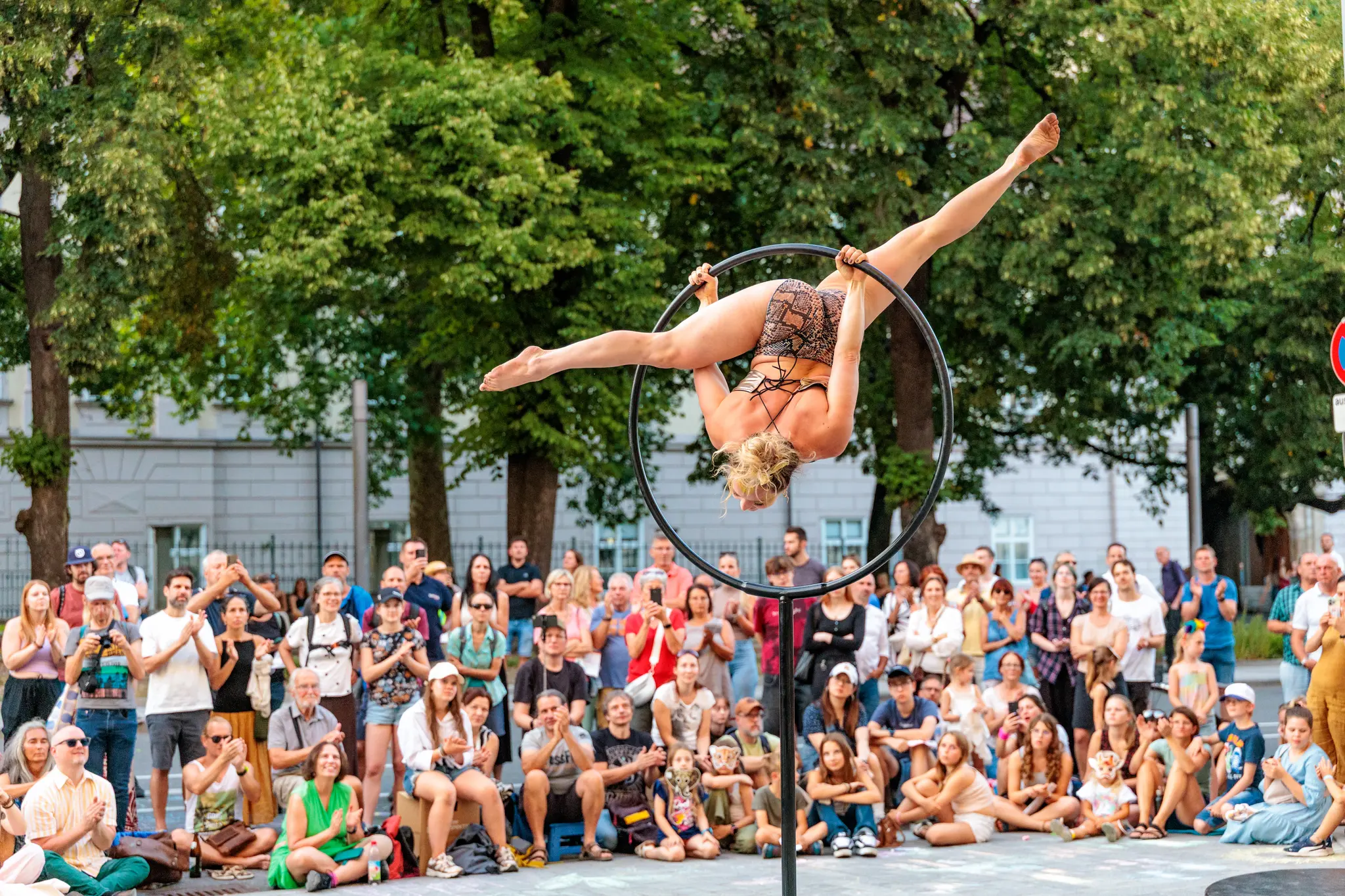 The Pole Jungle beim Pflasterspektakel Linz 2026