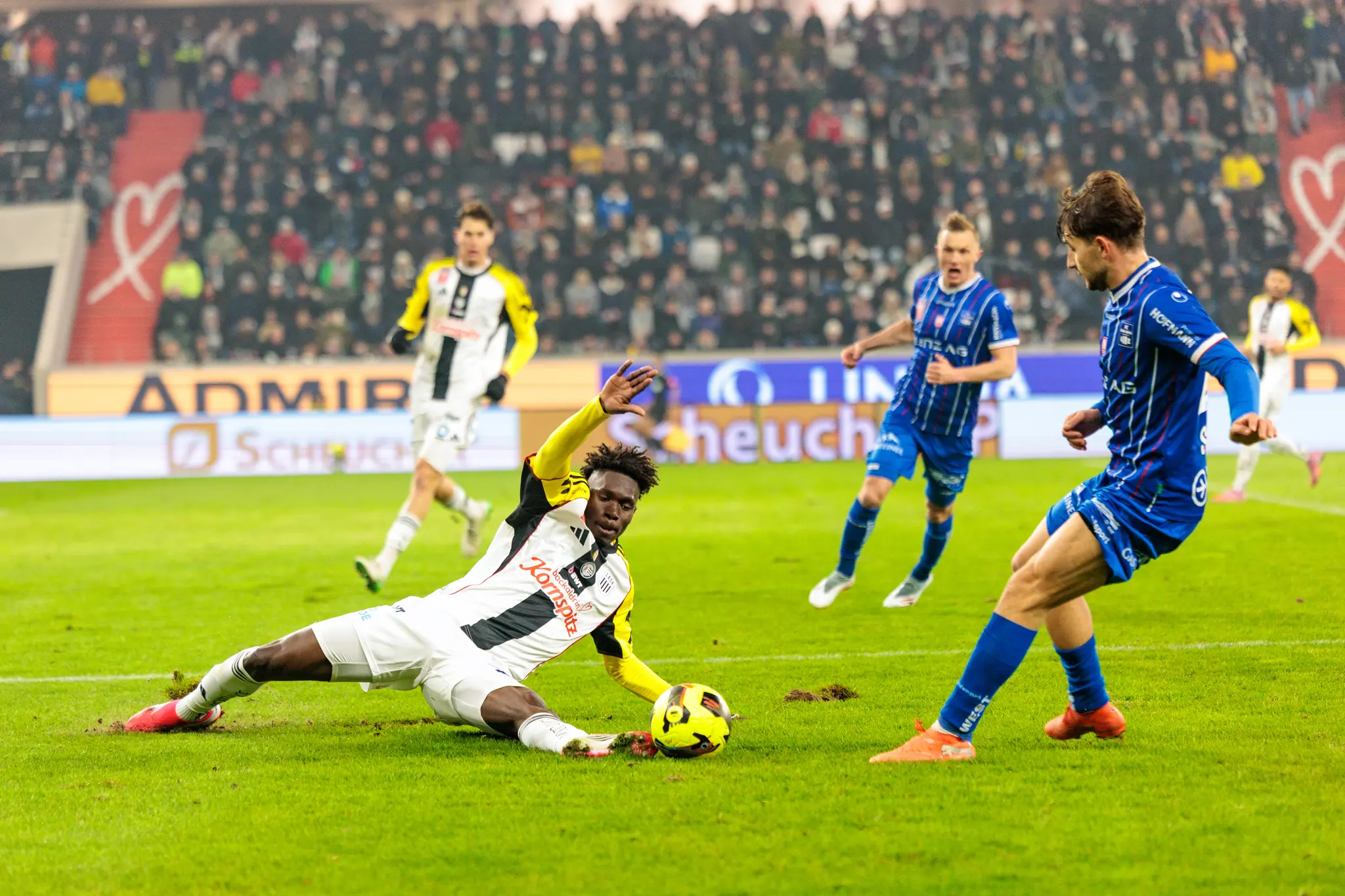 Derby-Drama im Cup: LASK dreht 0:2-Rückstand gegen Blau-Weiß
